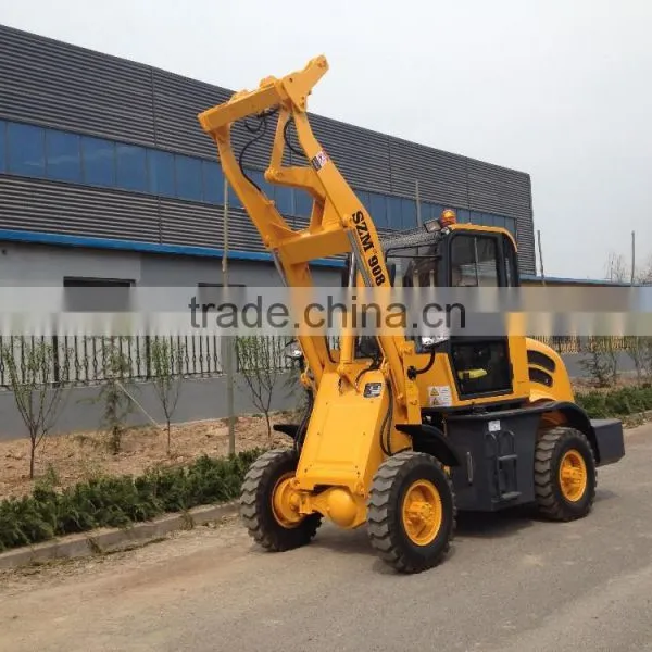 Yellow SZM908 Wheel Loader for Small Capacity photo-3