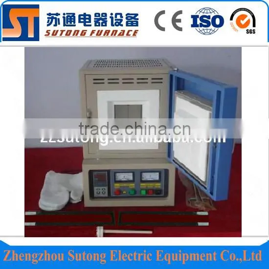 1400C Programmable Box Ceramic fiber metals sintering muffle furnace price