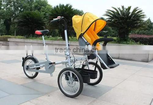 Mother and Child Bicycle Baby Stroller photo-6