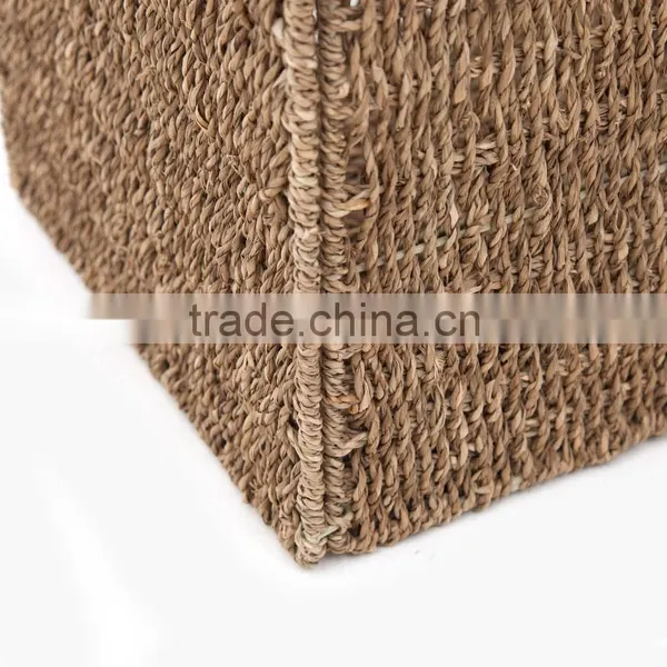Fashion Natural Seagrass Woven Storage Basket photo-4