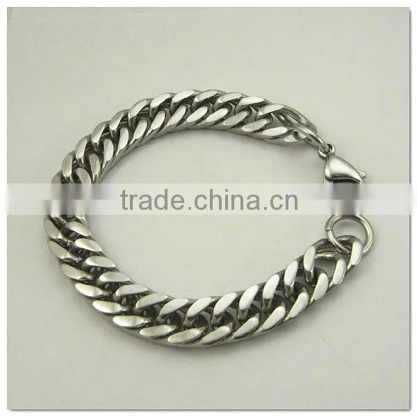 Stainless Steel Necklace Bracelet Chunky Chain