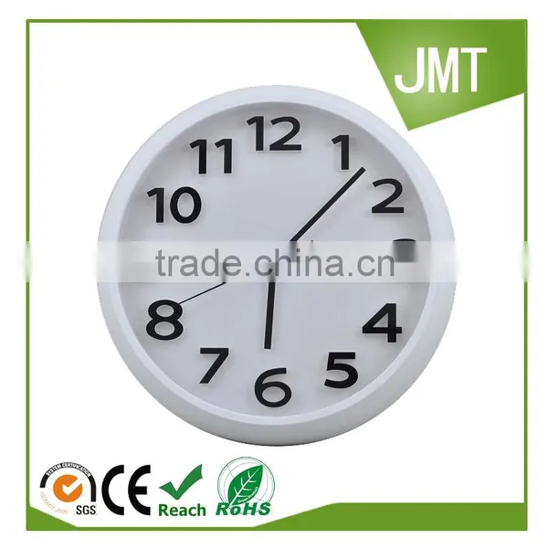 Hot-selling Logo Printing Cheap Plastic Wall Clocks photo-2