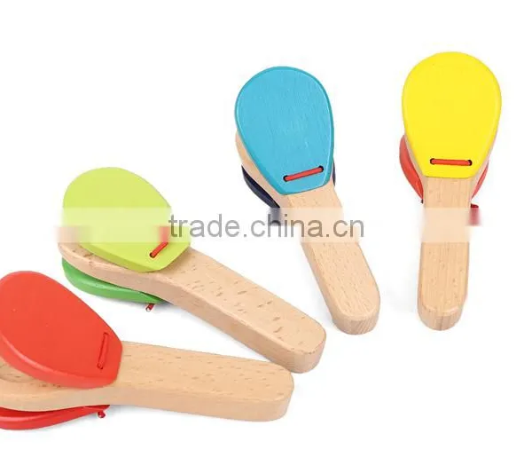 Wooden Music Toy Clapper, Educational Music Toy, Music Clapper