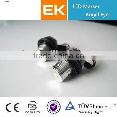 EK Favorites Compare High Power LED Angel Eyes Car Angel Eye Projector Headlights COB LED Angel Eyes photo-3