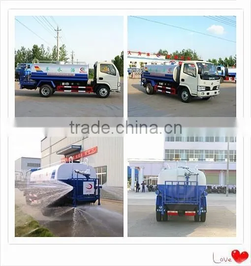 Hot Sale Water Transport Trucks High Quality Water Transport Tank Trucks Low Price 5CBM Water Tank Trucks photo-3