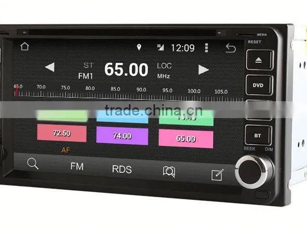 Quad Core Android 4.4 Ownice Auto Stereo for Toyota Universal Corolla Vios Built-in Wifi 800*480 Support 3G photo-3