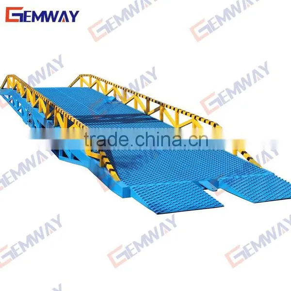 15t Heavy Duty Hydraulic Mobile Loading Yard Ramp for Sale photo-2
