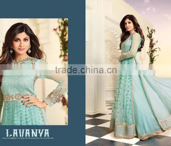 Shilpa Shetty i Beautiful Anarkali Suits