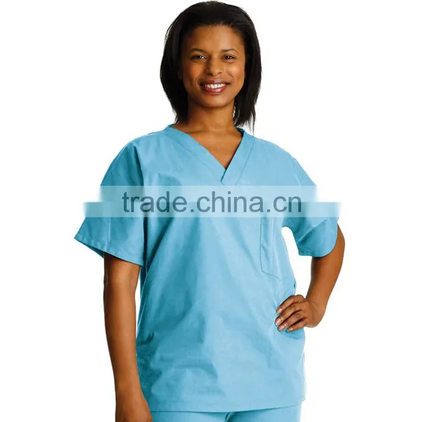 Top Quality Hospial Scrubs Medical Nursing Scrub Uniform Plus Medical Shirts Scrubs With Trousers photo-4