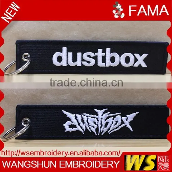 China Manufacturer Top Selling Embroidery Designs Embroidery Keychain | Keyring photo-4