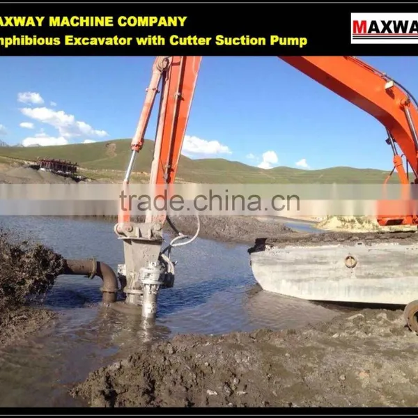 MAXWAY MACHINE COMPANY New Product ~ Cheap Submersible Cutter Suction Dredging Pump for Excavator, CE / ISO:9001 photo-4