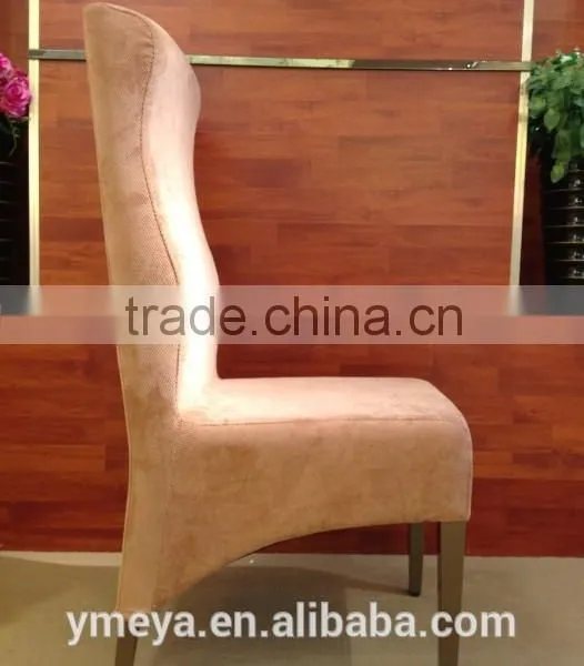 High Back Restaurant Chair With Upholstery photo-4