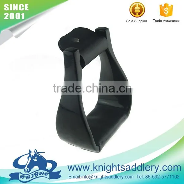 Hunting Stirrups, Aluminium Visalia Stirrups With Thick Rubber Pad photo-4