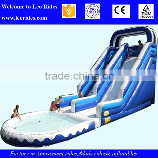 Summer Hot Sale! Inflatable Slide With Pool photo-4