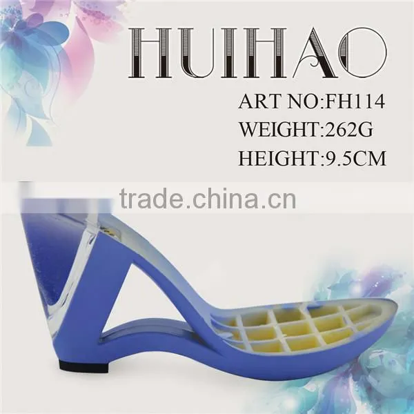 Manufacture ABS High Wedge Shoe Sole,Shoe Part(FH114) photo-2