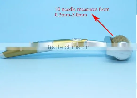 192 Needles Zgts Micro Needling Derma Roller Meso Roller Beauty Skin Face Roller photo-3