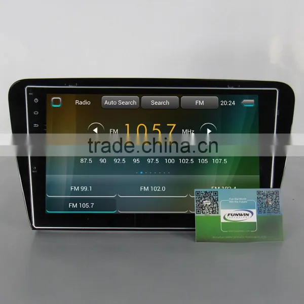 2016 NEW HOT SELLING Dvd Player Car Headunit for For Skoda Octavia Android 4.4 OBDII 1.6GHz MCU 3G WiFI photo-4