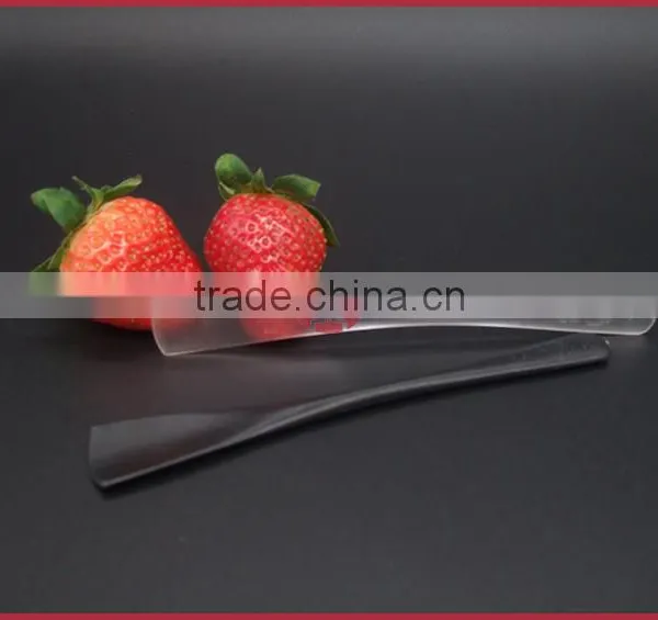High Quality Disposable Plastic Flat Tableware PP Material Icecream Spoon photo-4