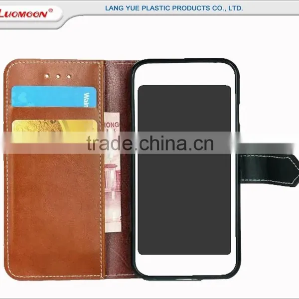 Popular Crazy Horse Leather Case for Iphone 7 6 5 4 photo-3