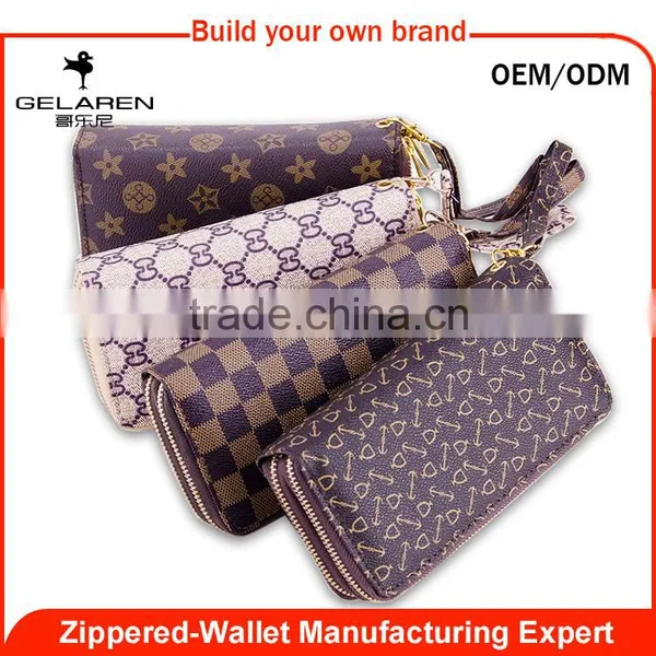 Best Selling Unisex Style Custom Leather Wallet Fashion Walet for Men