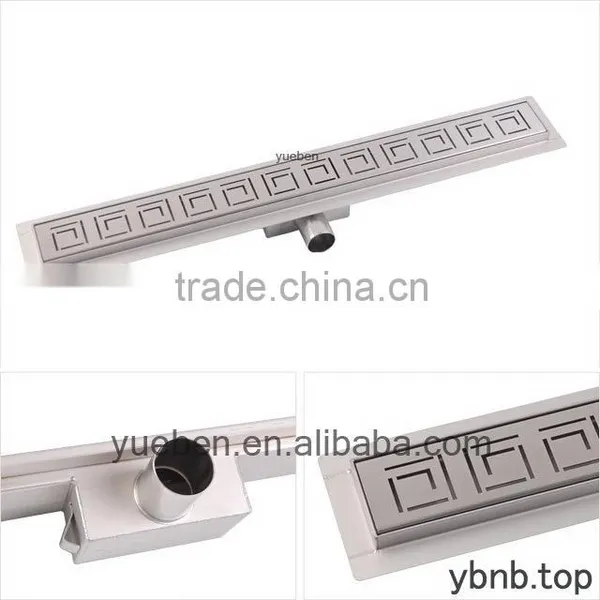 Bathroom Floor Drain Stainless Steel Sanitary Ware Shower Channel