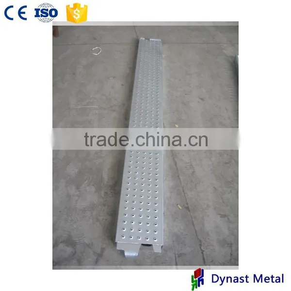 USA Standard ISO Used for Types of Cuplock Scaffolding 9 Inch Width Q235 Hot Dip Galvanized Scaffolding Steel Plank Walk Board photo-2
