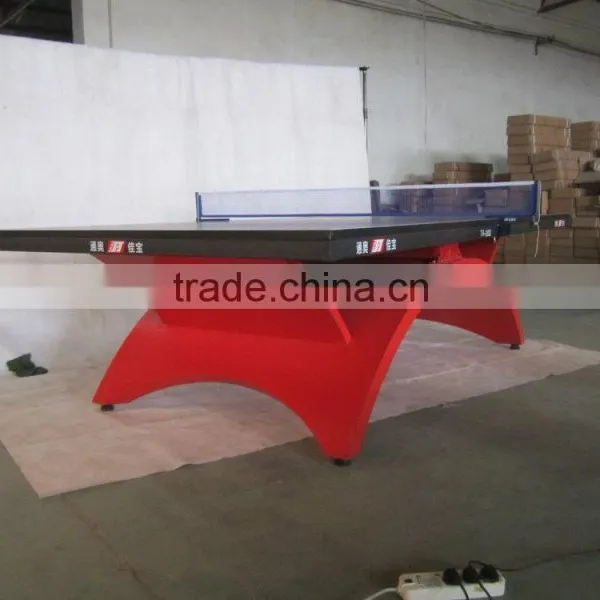 25mm Modern Big Rainbow Table Outdoor Table Folded Portable Tennis Table photo-2