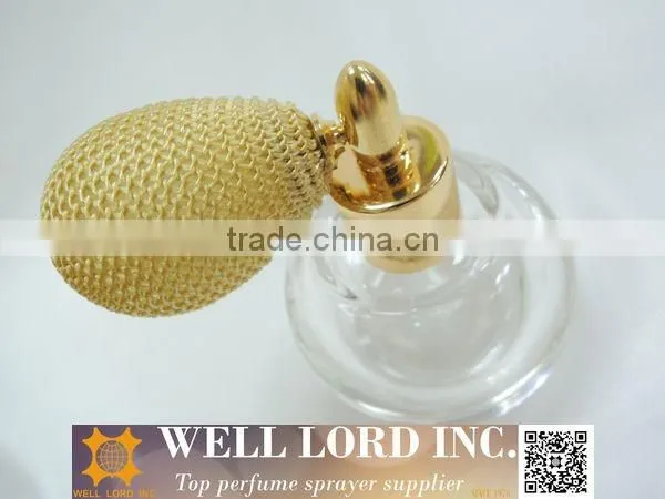 Aristocratic Style Golden Bulb 50ml Perfume Bottle Wedding Gift photo-2