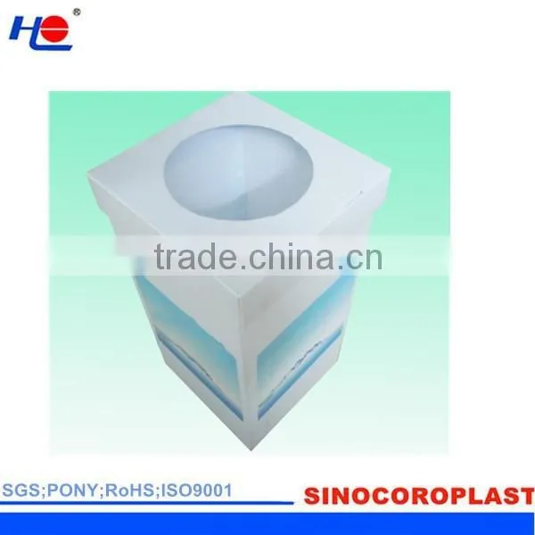 Recyclable PP Coroplast Green Bin photo-3