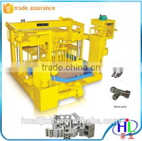 eggs machine QT40-3A hydraulic egg laying brick machine