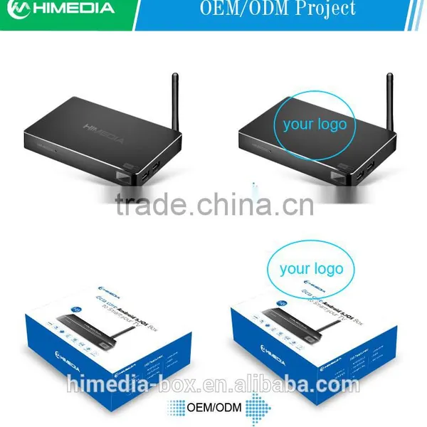 HIMEDIA Ott tv Box With Android 5.1 64 Bit 4K*2K With 7.1 HD-Audio Octa Core 16gb Flash 2 GB RAM Kodi OTA Android Mini pc