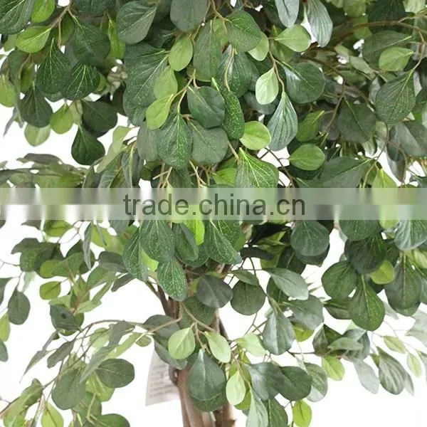 Fake Artificial Money Pant Tree Woode Trunk Home Decoration photo-3