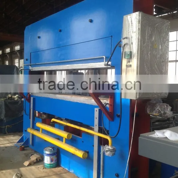 rubber sheet curing press