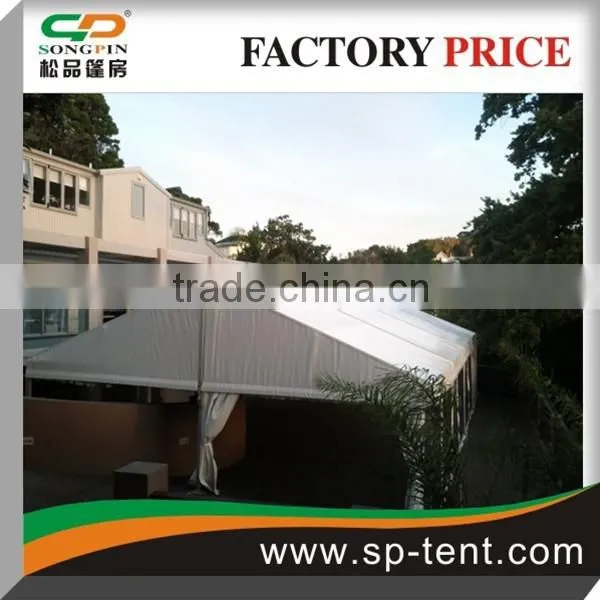 Big industrial storage tent made of strong aluminum frame and water proof fabric for with more than 8 years working life
