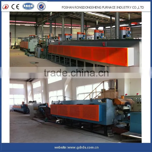 Atmosphere Protective Continuous Mesh Belt Heat Treatment Nitriding Furnace photo-4