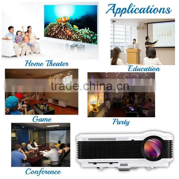 EUG High Lumens Full HD 1080p 3600Lumens hd Led Projector photo-6