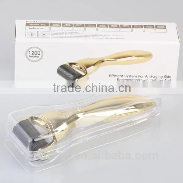 Hair Restoration 2016 Derma Rolling System Micro 0.75mm Needles Skin Care Roller With 1200 Needles Micro Derma Needle Roller photo-3