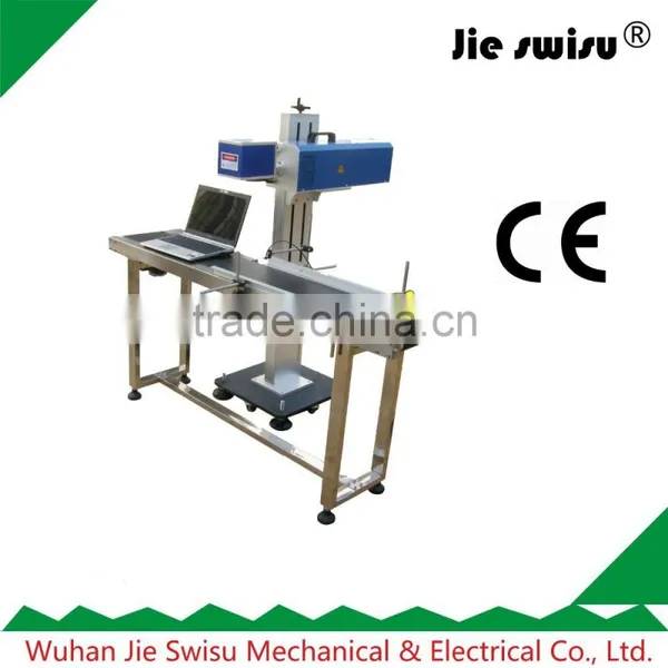 Leather bag shoes glove delicately laser marking machine for non-metal article co2 laser