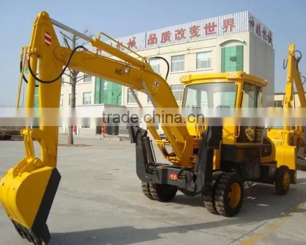 wheel excavator loader