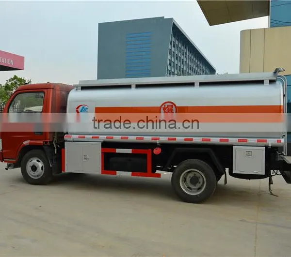 Dongfeng Mini 5M3 Fuel Tanker Trucks for Sale in Factory With Diesel Engine photo-3