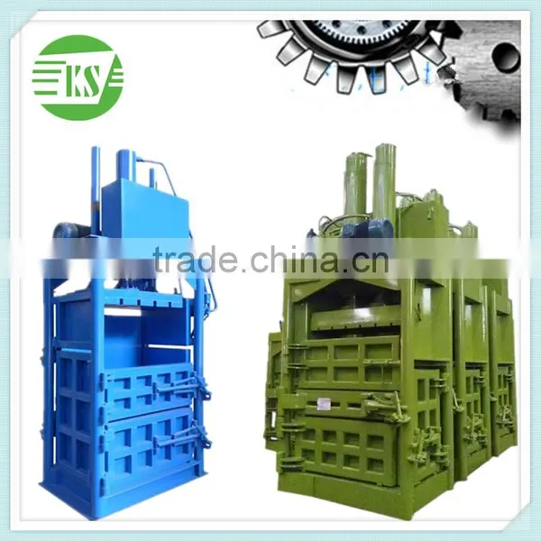 YJ-100 Used Wool Clothes Vertical Baling Machine For Sale photo-6