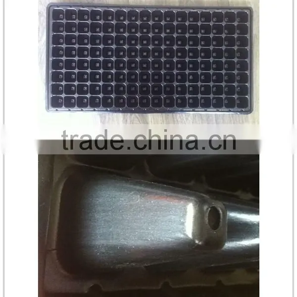 Cheap Factory Price Reusable Plastic Seedling Tray 128 Cell photo-4