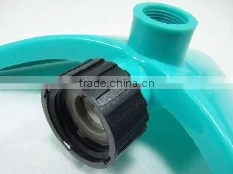 Aluminum 2-Arm Rotary Sprinkler With Plastic Base For Garden photo-6