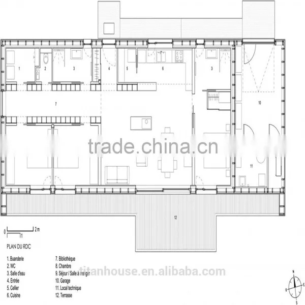 Small Simple Light Steel Frame Wooden House Design photo-2