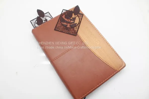 Custom Magnet Gold Leaf Bookmark With Logo photo-2