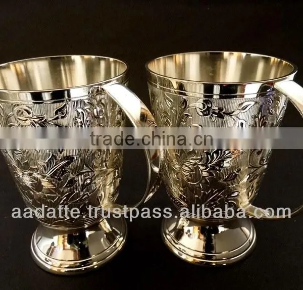 Silver Plated Gift Item Beautiful Wedding Gift Itme High Quality Silver Plated Mugs photo-2