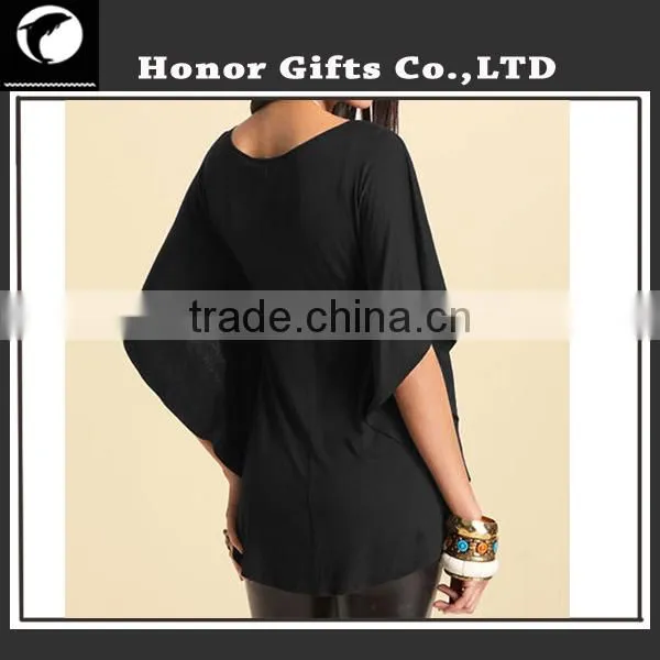 Fashion Western Summer Style Latest Designs Fancy Sleeveless Printed Lady Tops photo-4