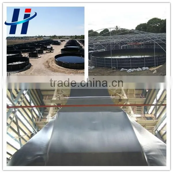Black Smooth HDPE Geomembrane photo-2