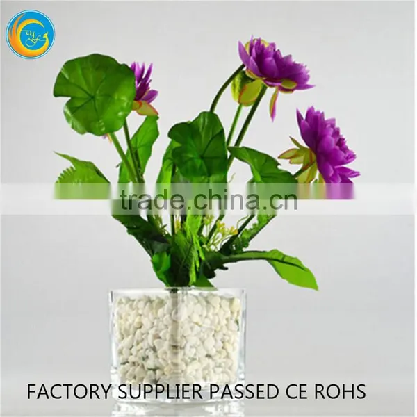 Square Black Milk Glass Vase Rectangular Glass Vase for Homedecoration photo-4