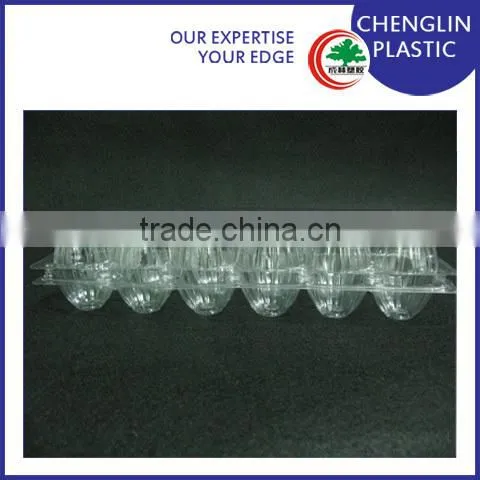 Clear Disposable Plastic Egg Tray (12) photo-2